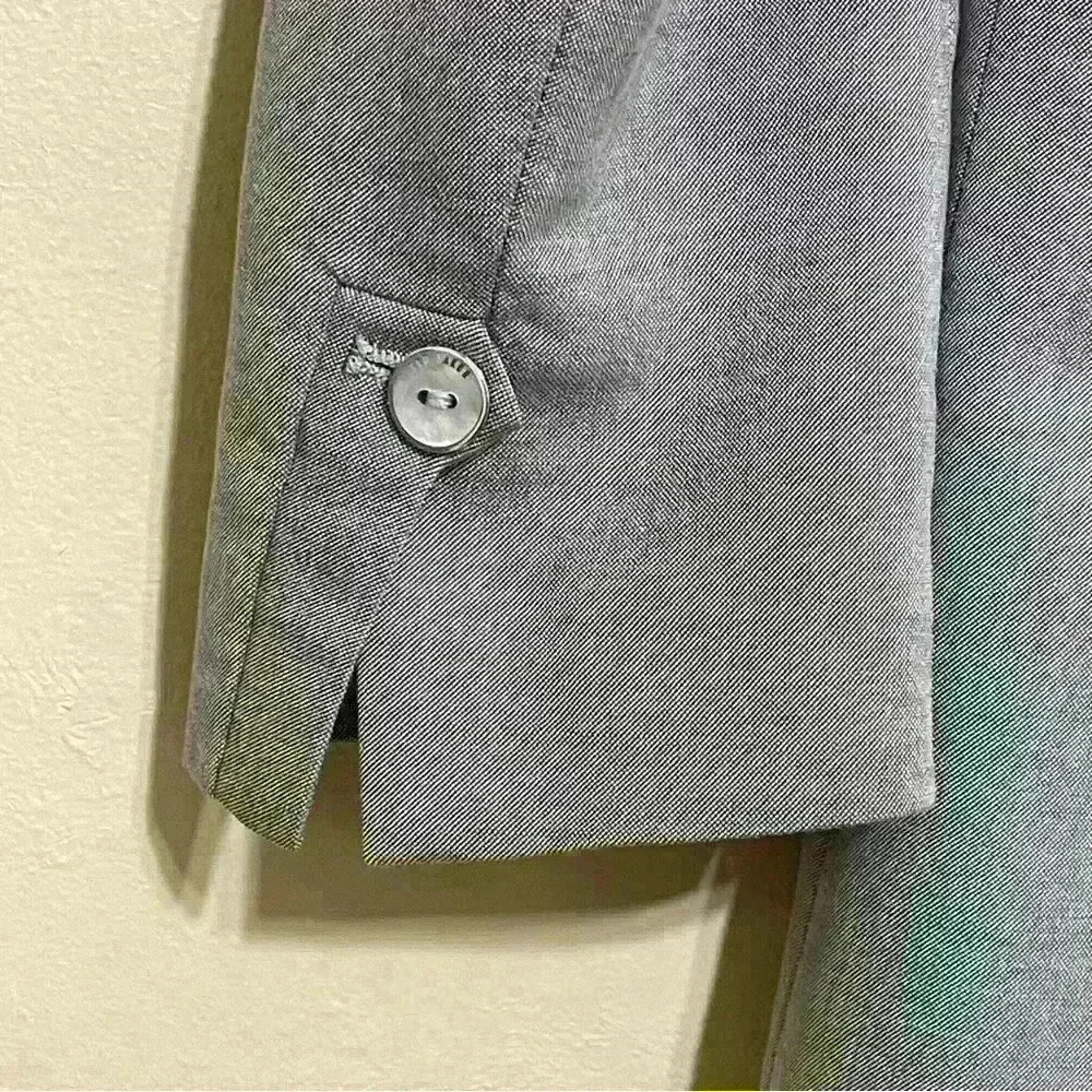 Ted Baker London Working Title Tailored Jacket Blazer Light Gray size 0 Wool - Picture 4 of 16